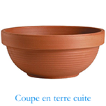 Coupe en terre cuite