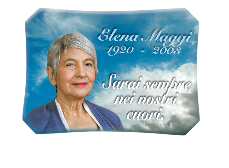 plaque en porcelaine