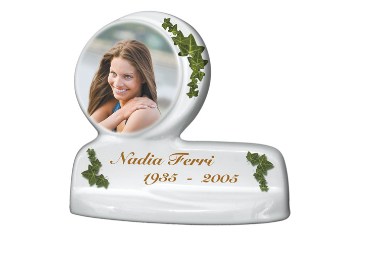 plaque en porcelaine