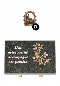 plaque funéraire