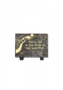 PLAQUE FUNERAIRE